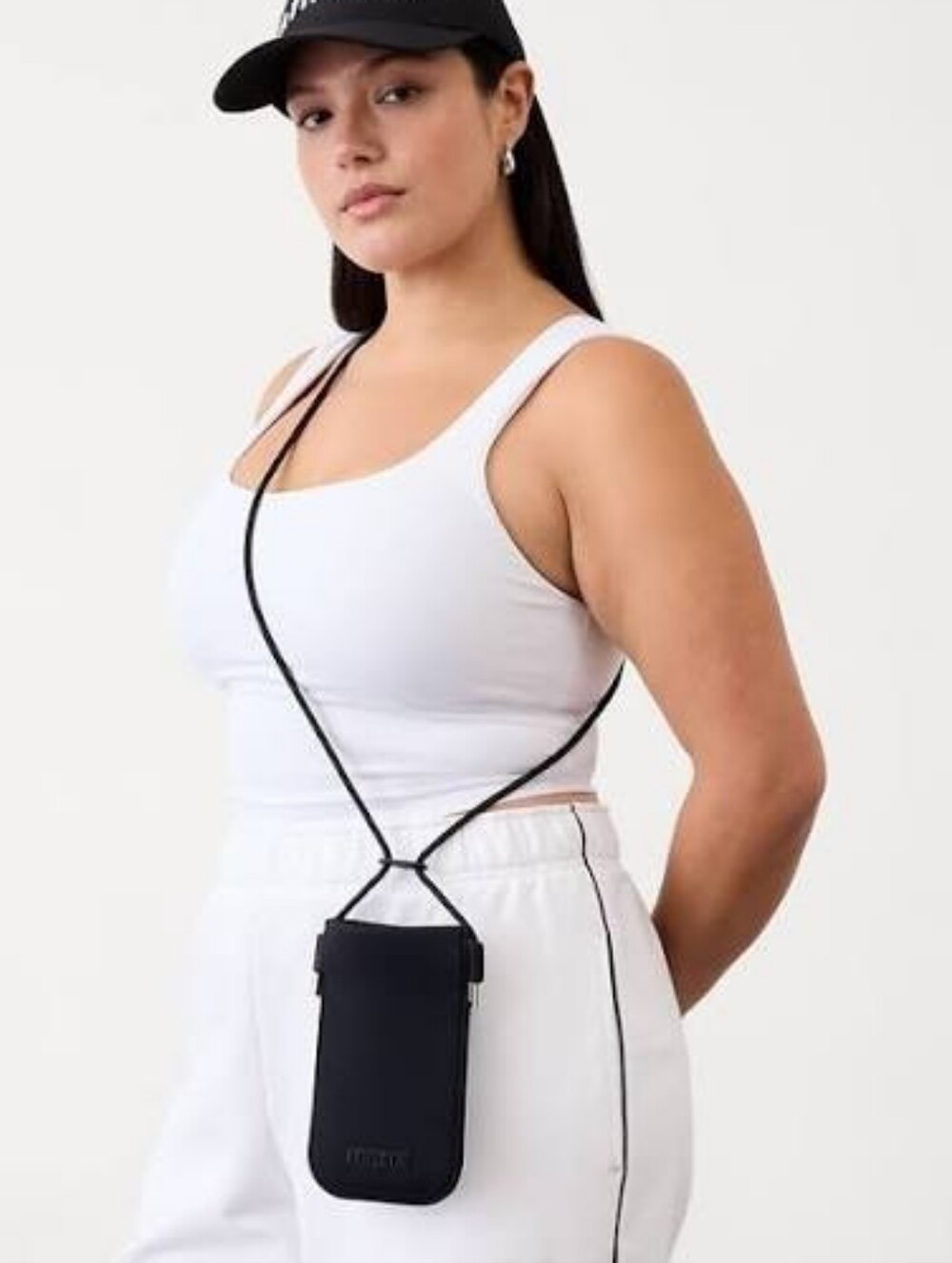NWT!! Athleta Black Diem Phone Crossbody